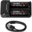 Z-Bolt Rechargeable 18650 Batteries &amp; 2x Slot Chargers for High Discharge Flashlights, Weapon Lights, &amp; Illuminators, BATTS-2x-18650-CHRG