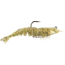 Z-Man Elaztech Ez Shrimpz Rigged 3.5in Greasy Prawn 2 Pack, EZSR-243PK2
