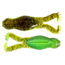 Z-man Goat Toadz Soft Bait, 3 pack, 4 in, Hot Snakes, GTT-349PK3