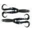 Z-man Gremlin Soft Bait Lure, Black/Blue Flake, 4.5in, GR45-02PK4