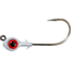 Z-man Redfish Eye Jigheads, Red, 1/8oz, 3 per Pack, REJH18-01PK3