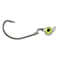 Z-man Texas Eye Jigheads, Chartreuse, 1/8oz, 3 per Pack, TXJH18-05PK3