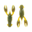 Z-man TRD Crawz Creature Bait, 6, 2.5in, Motor Oil, TRDCR-273PK6
