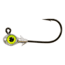 Z-man Trout Eye Jigheads 1/8 oz Chartreuse 3 Pack, TEJH18-05PK3