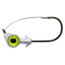 Z-man Weedless Eye Jigheads, Chartreuse, 1/4oz, 3 per Pack, WEJH14-05PK3