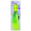Zak Tackle Bottom Jig - 16oz, Green/Glow Skirt - Chartreuse Head, Z-BJCGR-16