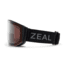 Zeal Optics Beacon Goggles, Automatic Grey-Base Polarized Lens, Dark Night Frame, Medium, 11768