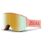 Zeal Optics Beacon Goggles, Coral/Alchemy Mirror, Medium, 12081