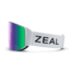 Zeal Optics Beacon Goggles, Jade Mirror Lens, Fog Frame, Medium, 11897
