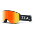 Zeal Optics Beacon Goggles, Phoenix Mirror Lens, John Fellows Frame, Medium, 11895