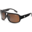 Zeal Optics Brody Mens Sunglasses, Black Plaid Frame and Polarized Copper Lens 10009