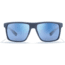 Zeal Optics Divide Recycled Plastics and Plant-Based Rectangular Polarized Sunglasses, Midnight/Horizon Blue, Medium, 11839