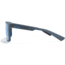 Zeal Optics Divide Recycled Plastics and Plant-Based Rectangular Polarized Sunglasses, Midnight/Horizon Blue, Medium, 11839