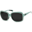 Zeal Optics Hadley Womens Sunglasses, Sky Blue Gloss Frame and Polarized Dark Grey Lens 10411