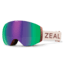 Zeal Optics Portal Goggle, Polarized Jade Mirror/Sky Blue Mirror Lens, Maroon Bells, 11496