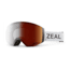 Zeal Optics Portal Goggles, Greybird Frame, Automatic/GB/Sky Blue Mirror Lens, 11333