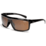 Zeal Optics Ridgeline Sunglasses, Black Gloss Frame and Polarized Copper Lens 10063