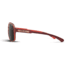 Zeal Optics Sawyer Mens Sunglasses, Carmel Gloss Frame and Polarized Dark Grey Lens 10417