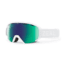 Zeal Optics Slate Goggles, White Out Frame, Polarized Jade Mirror Lens, 11354
