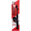 Zebco 202 Spincast Combo, TELE Size, 66 in, Black/Red, 202565TEL.FB4