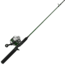 Zebco 33 Classic Spincast Reel and Rod Combo, 5ft 6in 2-PC Rod, Med-Light, Mod-Fast, SZ 30 Reel, 3.6-1 Ratio, Reversible Retrieve, Silver/Green, 33CL562ML.NS6