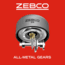 Zebco 33 Gold Max Spincast Reel and Rod Combo, 6ft 6in 2-PC Fiberglass Rod w/ Cork Handle, QuickSet Anti-Reverse Reel, Silver/Gold, 33MXG662MHA.NS4