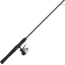 Zebco 33 Micro Trigger Spincast Reel and Rod Combo, 5ft 2-PC Rod w/ Comfortable EVA Handle, QuickSet Anti-Reverse Reel w/ Bite Alert, Silver/Black, 33MT502ULA.NS4