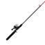 Zebco 33 Micro Bitsy Spincast Reel and Rod Combo, 6ft 6in 2-PC Telescopic Rod, Ultra-Light, Mod-Fast, Pre-Spooled w/ 4lb Line, 17-PC Tackle, Silver, 33MCSKB662UL.FB4