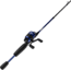 Zebco 33 Micro Custom Z Spincast Reel and Rod Combo, 5ft, 2-PC Fiberglass Rod, Ultra-Lt, Mod-Fast, SZ 10 Reel, 4.3-1 Ratio, 4lb Line, Red/Blue Assort, 33MCCZ502ULA.NS4