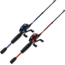 Zebco 33 Micro Custom Z Spincast Reel and Rod Combo, 5ft, 2-PC Fiberglass Rod, Ultra-Lt, Mod-Fast, SZ 10 Reel, 4.3-1 Ratio, 4lb Line, Red/Blue Assort, 33MCCZ502ULA.NS4