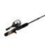 Zebco 33 Micro Adventure Spincast Reel and Rod Combo, 36in Telescopic Rod, Ultra-Light, Moderate, Solid Fiberglass Tip, Micro 33 Reel, Silver/Green, 33MCN3ULTEL.FB4