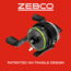 Zebco 33 Spincast Reel and Rod Combo, 5ft 6in 2-PC Fiberglass Rod, QuickSet Anti-Reverse Reel w/ Bite Alert, Including BONUS Reel, Silver, 3333N.BP4