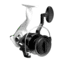 Zebco Bite Alert Spinning Reel and Rod Combo, 7ft 2-PC Fiberglass Pole, Extended EVA Handle, SZ 60 Reel, Pre-Spooled w/ 20lb Zebco Line, 4.9-1 Ratio, Black/White, BA60702MHA.NS3