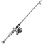 Zebco Folds Of Honor Spinning Combo Rod, 6ft, Medium, Moderate-Fast, 2 Pieces, Gray/Black, FOHS20602MA.NS4