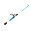Zebco Roam Baitcast Reel and Rod Combo, 6ft 6in 2-PC Fiberglass Pole w/ Split-Grip MaxTac Handle, Lightweight Graphite Frame, LH Retrieve, Blue, ROAMBL101662MH.NS3