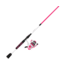 Zebco Roam Pink 20sz 6 ft Spinning Combo, 2 Pieces, Medium Light, 21-44721