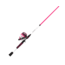 Zebco Roam Pink 6 ft Spincast Combo, 2 Pieces, Medium, 21-44720