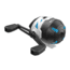 Zebco Roam Spincast Reel and Rod Combo, 6ft 2-PC Fiberglass Pole w/ ComfortGrip Handle, QuickSet Anti-Reverse Reel, Pre-Spooled w/ 10lb Zebco Line, Blue, ROAMBLSC602M.NS3