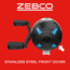Zebco Roam Spincast Reel and Rod Combo, 6ft 2-PC Fiberglass Pole w/ ComfortGrip Handle, QuickSet Anti-Reverse Reel, Pre-Spooled w/ 10lb Zebco Line, Blue, ROAMBLSC602M.NS3