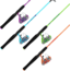 Zebco Splash Spinning Combo, Medium Light, 4 Color, SPL20602MLB.NS4