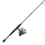 Zebco Verge Spinning Reel and Rod Combo, 6ft 6in 2-PC Pole, SZ 30 Reel, Changeable Righ/Left Retrieve, Pre-Spooled w/ 10lb Zebco Line, Black, VERGE30662M.NS3