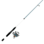Zebco Custom-Z Spinning Reel and Rod Combo, 6ft 6in 2-PC Telescopic Rod, Medium, Moderate-Fast, SZ 30 Reel, 14-PC Strike King Tackle Kit, Blue/White, CZ30SK662M.FB4