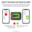 ZOLEO Satellite Communicator, Black/Green, ZL1000