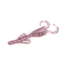 Zoom Baby Brush Hog Creature Bait, 12, 4in, Cotton Candy, 042023-SP