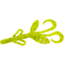 Zoom Baby Brush Hog Creature Bait, 12 Pack, 4in, Banana Seed, 042181X