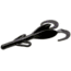 Zoom Baby Brush Hog Creature Bait, 12 Pack, 4in, Blackberry, 042229X