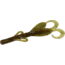 Zoom Baby Brush Hog Creature Bait, 12 Pack, 4in, Bull Bream, 042435X
