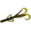 Zoom Baby Brush Hog Creature Bait, 12 Pack, 4in, Bullfrog, 42257