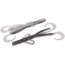 Zoom Baby Brush Hog Creature Bait, 12 Pack, 4in, Dasol Pirami Pearl, 042359X