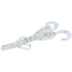 Zoom Baby Brush Hog Creature Bait, 12 Pack, 4in, Disco Violet, 042300X